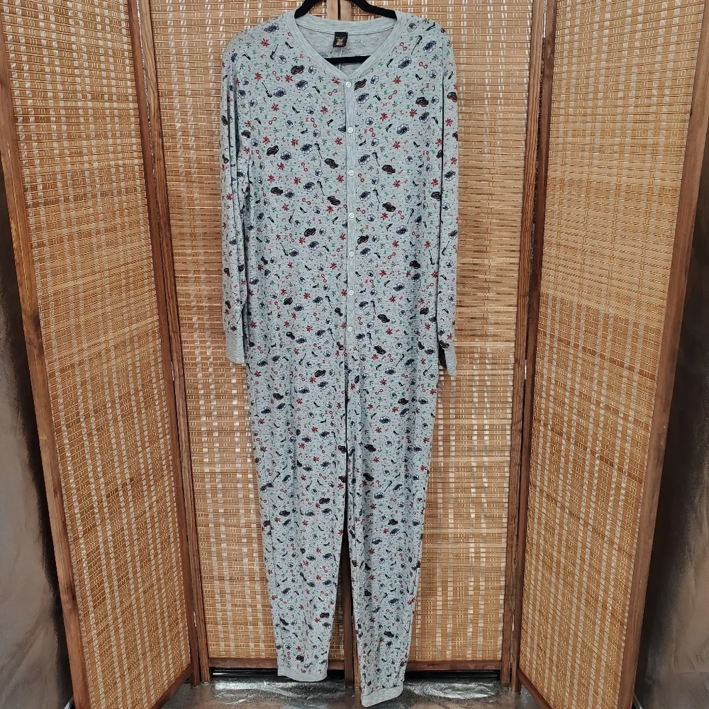 ♧ Savage X Fenty Tis The Season Button Up Open Back Onesie Size 2X